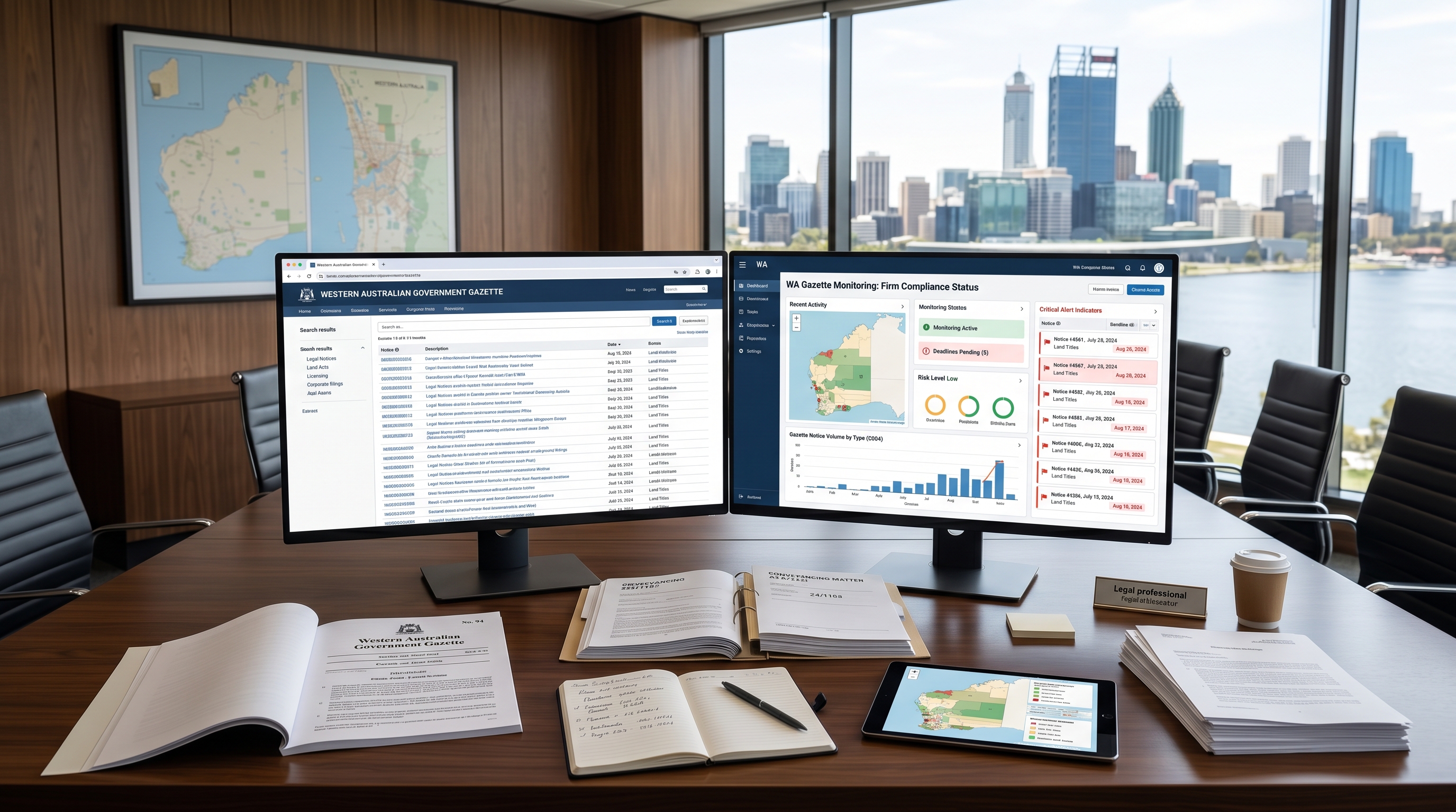 Why WA Law Firms Need Gazette Monitoring